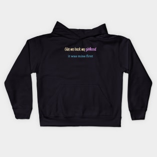 Would've, Could've, Should've Kids Hoodie